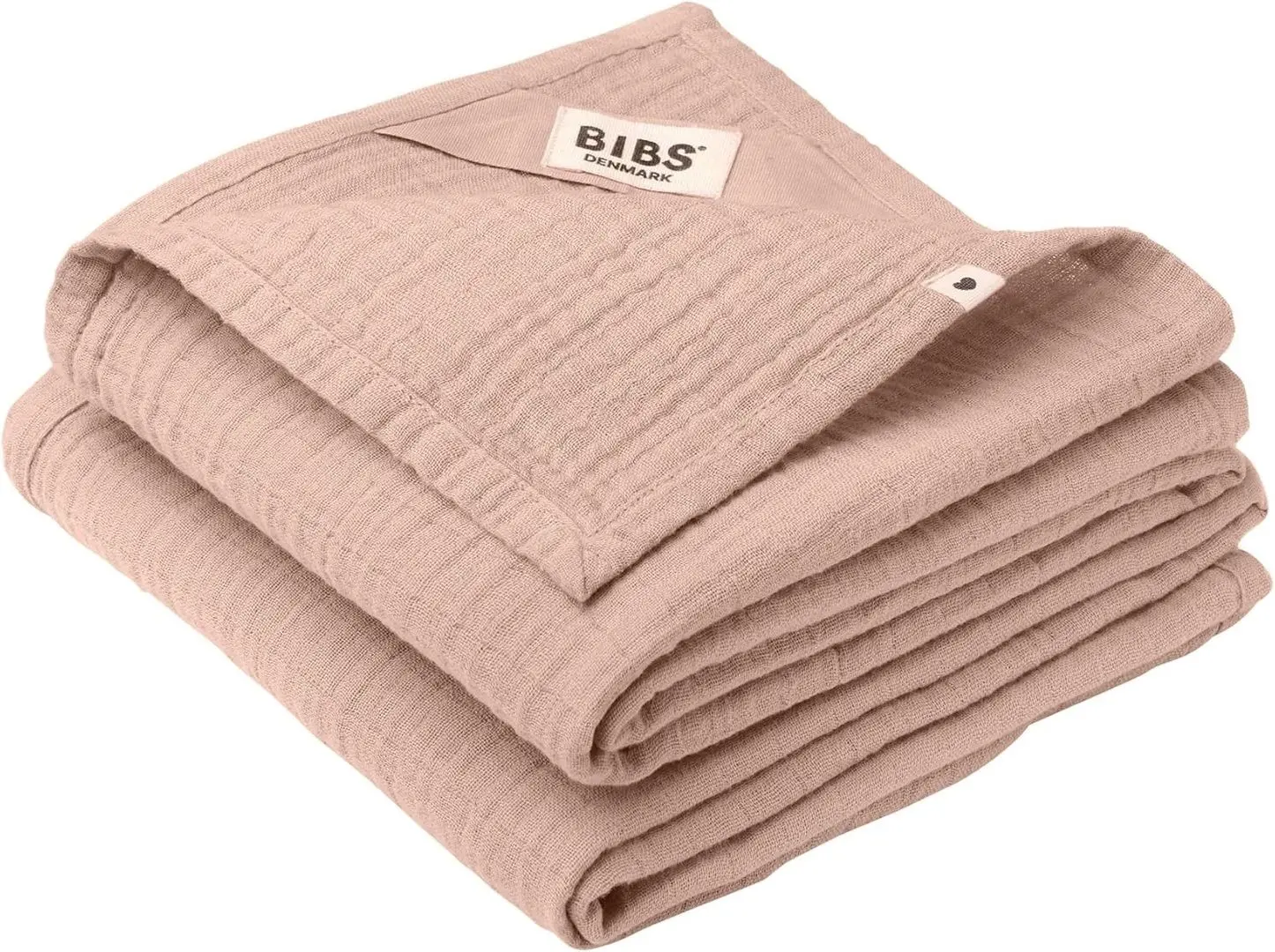 Plapuma pentru copii BIBS Swaddle 120x120 (Blush)
