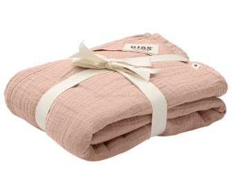 Plapuma pentru copii BIBS Swaddle 120x120 (Blush)