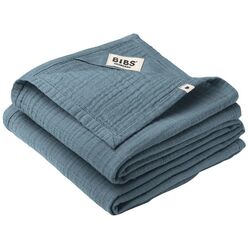 Детское одеяло BIBS Swaddle 120x120 (Petrol) Thumb