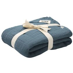 Plapuma pentru copii BIBS Swaddle 120x120 (Petrol)