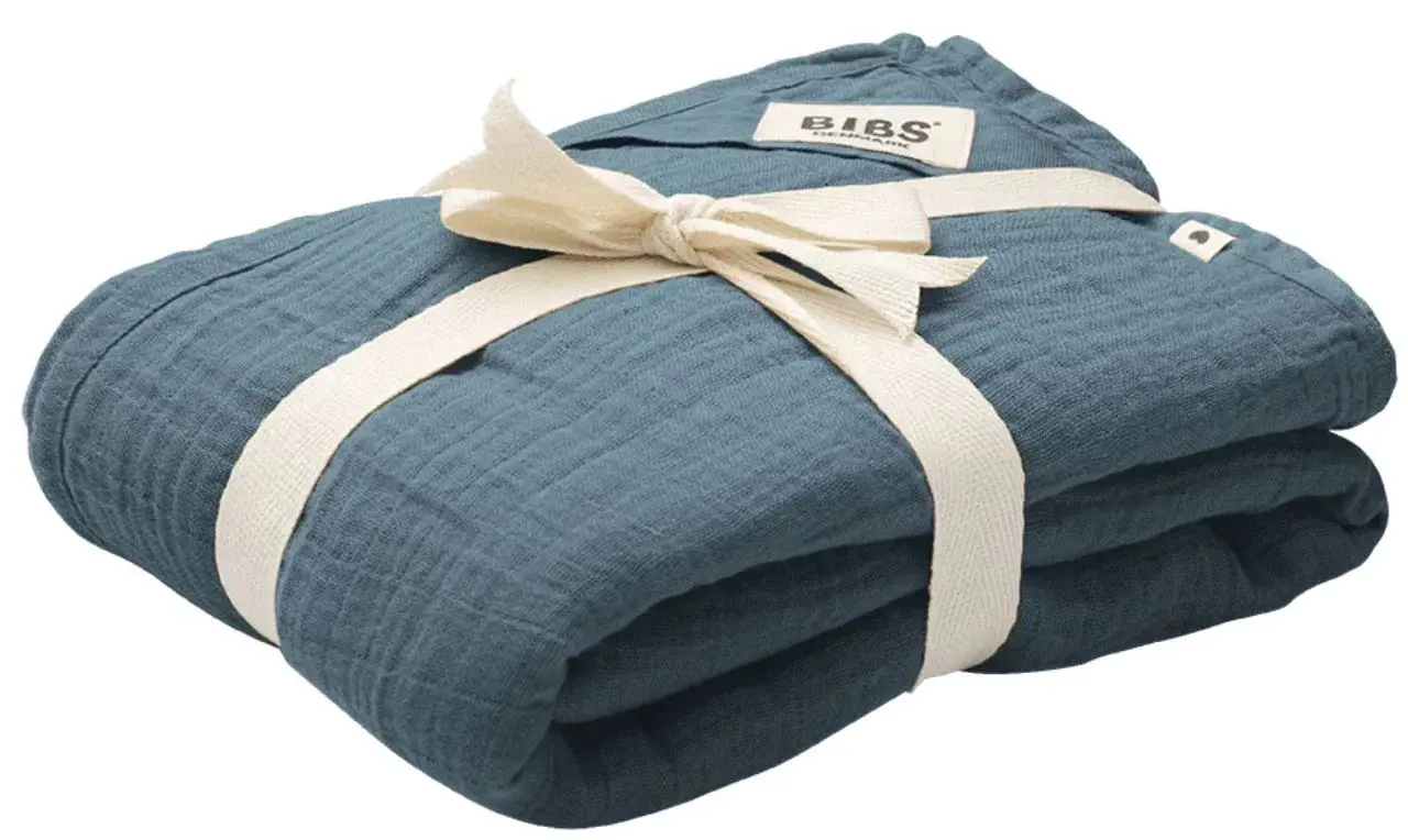 Детское одеяло BIBS Swaddle 120x120 (Petrol)