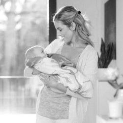 Plapuma pentru copii Doomoo Cloudy 75x100 (Kaki) Thumb