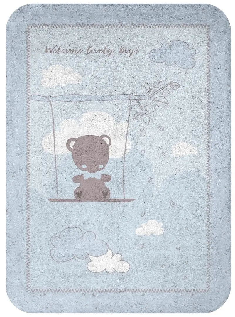 Plapuma pentru copii Kikka Boo Dream Big 110x140 (Blue)