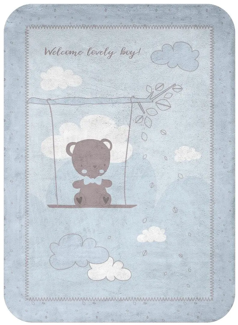 Plapuma pentru copii Kikka Boo Dream Big 80x110 (Blue)