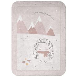 Plapuma pentru copii Kikka Boo Hedge-Hugs 80x110 (Pink)