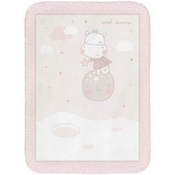 Plapuma pentru copii Kikka Boo Hippo Dreams 110x140 (Pink)