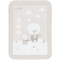 Plapuma pentru copii Kikka Boo My Teddy 80x110 (Beige)