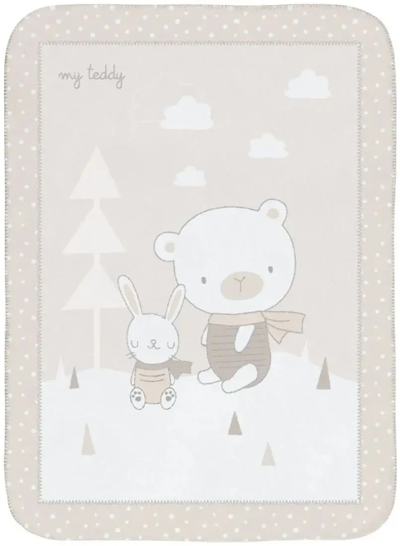 Детское одеяло Kikka Boo My Teddy 80x110 (Beige)