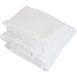 Set plapuma + perna Petite&Mars Sweetdreams 135X100 (White) Thumb