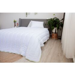 Набор одеяло + 2 подушки Relaxe Home Aloe Vera 200x220 (White) Thumb