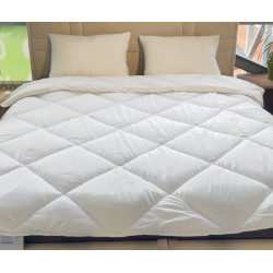 Набор одеяло + 2 подушки Relaxe Home Betty 200x220 (White) Thumb