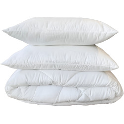 Набор одеяло + 2 подушки Relaxe Home Betty 200x220 (White)