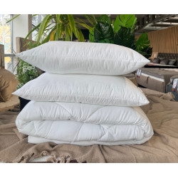 Набор одеяло + 2 подушки Relaxe Home Betty 200x220 (White) Thumb