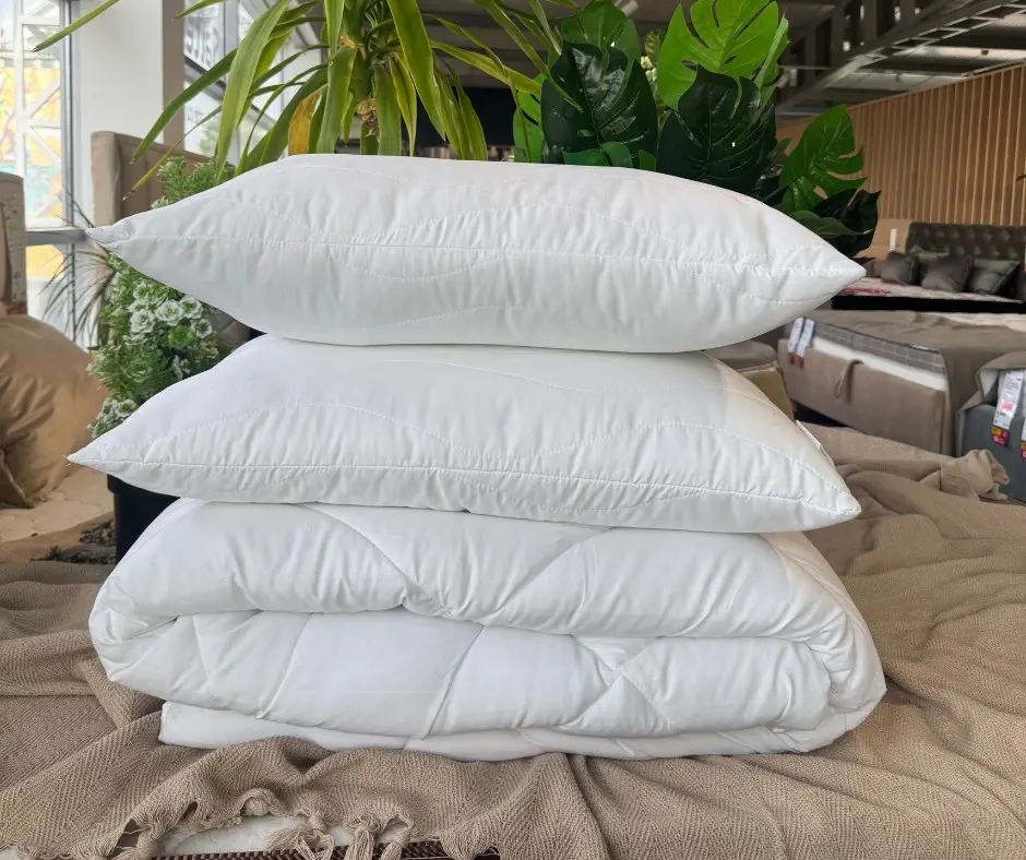 Набор одеяло + 2 подушки Relaxe Home Betty 200x220 (White) - 5