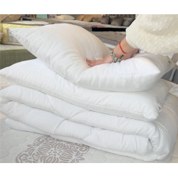 Набор одеяло + 2 подушки Relaxe Home Betty 200x220 (White) Thumb