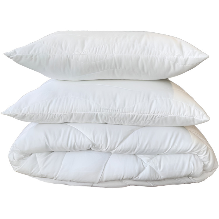 Set plapuma + 2 perne Relaxe Home Betty 200x220 (White)