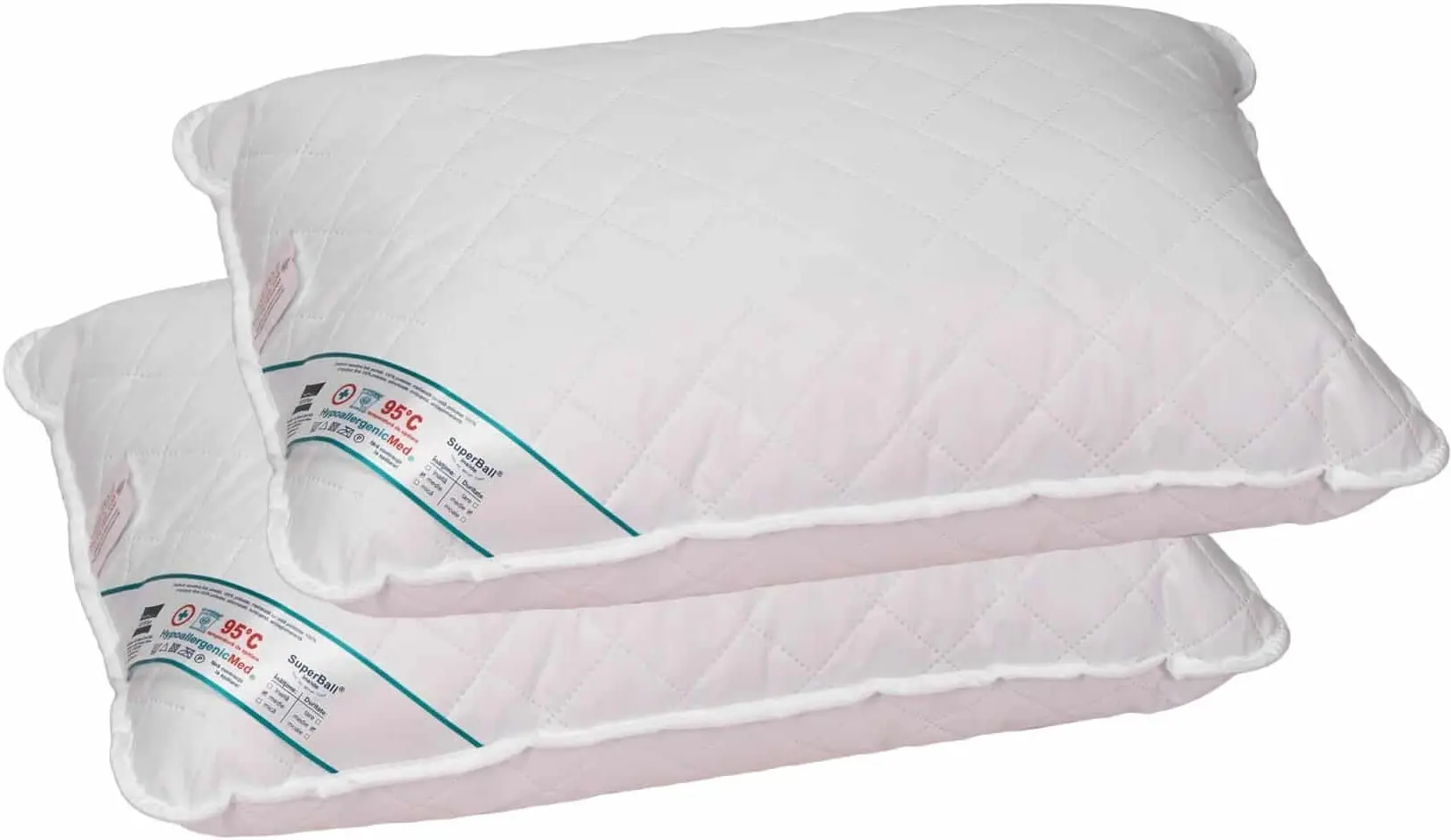 Набор одеяло + 2 подушки Relaxe Home HypoallergenicMed 200x220 (White) - 2