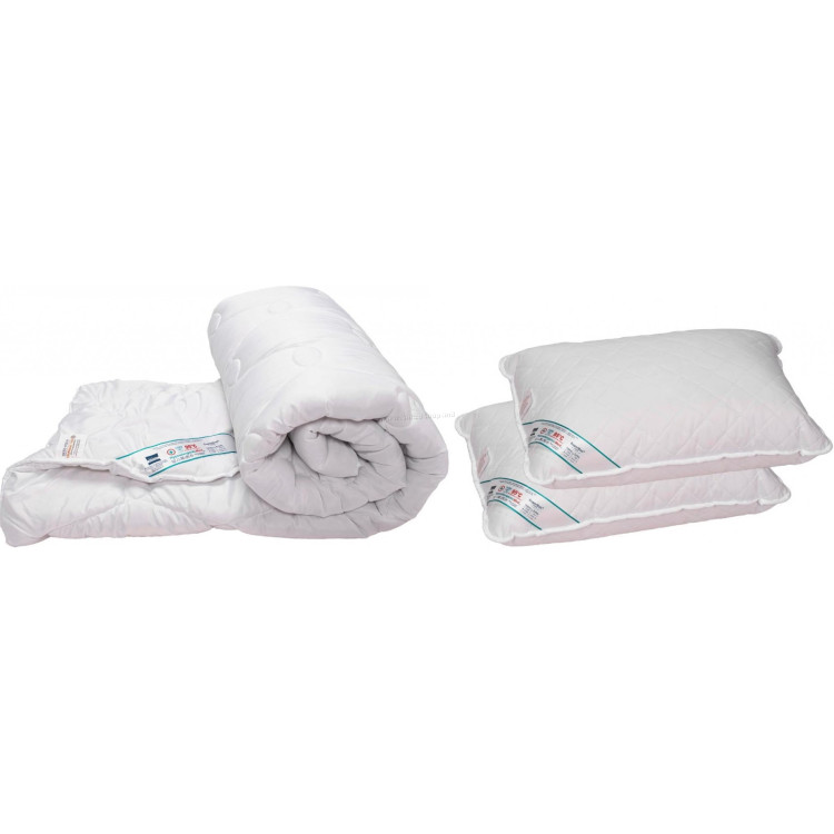 Набор одеяло + 2 подушки Relaxe Home HypoallergenicMed 200x220 (White)