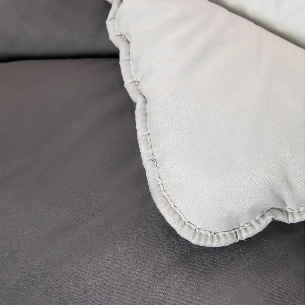 Одеяло Relaxe Home Alaska 200x220 (Grey/White) - 4