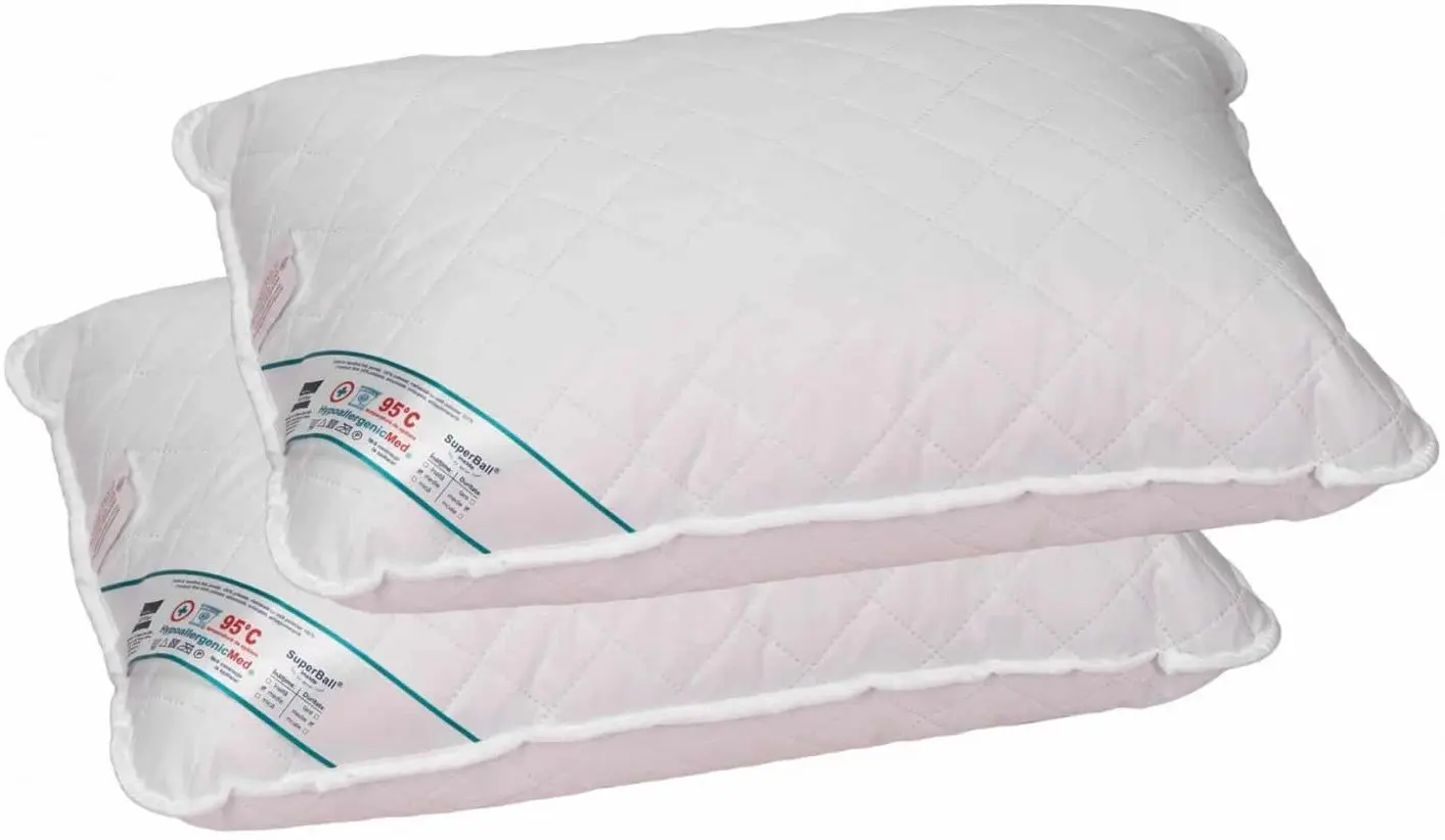 Набор одеяло + 2 подушки Somnart HypoallergenicMed 02030 200x220/50x70 (White) - 5