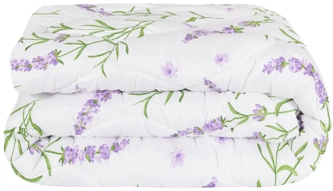 Set plapuma + 2 perne Somnart Lavanda 05000 200x220/50x70 (White/Lilac) - 3