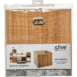 Коробка для хранения 5Five Mix N'Modul 31x31x31cm (Bamboo) Thumb