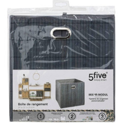 Cutie de depozitare 5Five Mix N'Modul 31x31x31cm (Grey) Thumb