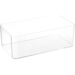 Органайзер для салфеток 5Five Selena Bamboo 25.3x13.3x9.3cm (Transparent/Bamboo) Thumb