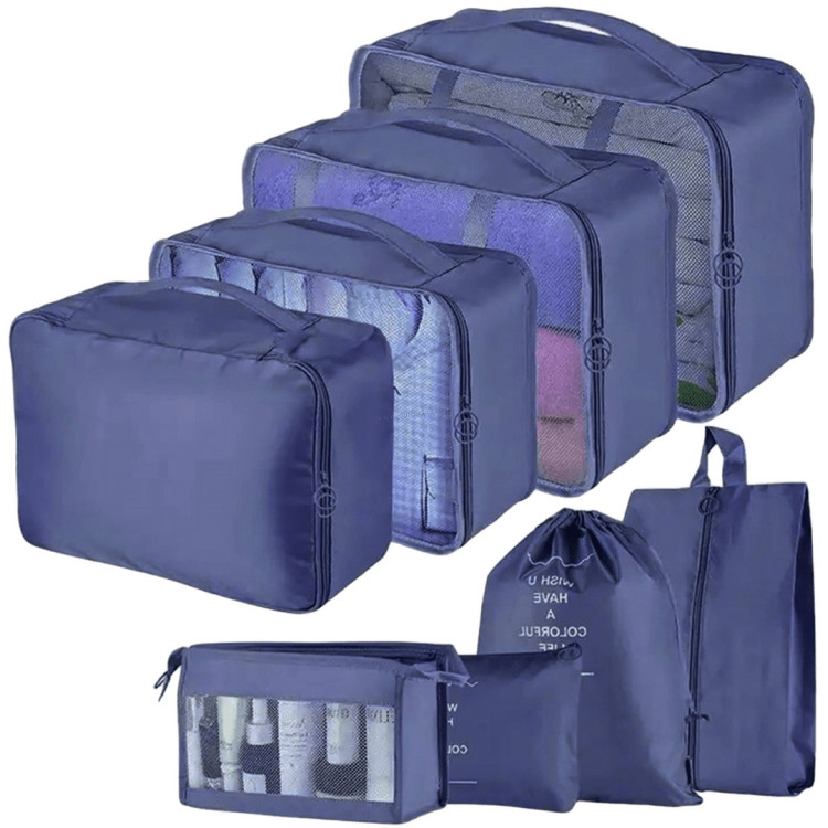 Set de organizatoare de călătorie Aptel BQ73B (Blue)