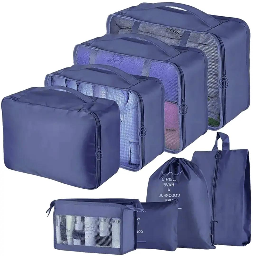 Set de organizatoare de călătorie Aptel BQ73B (Blue)