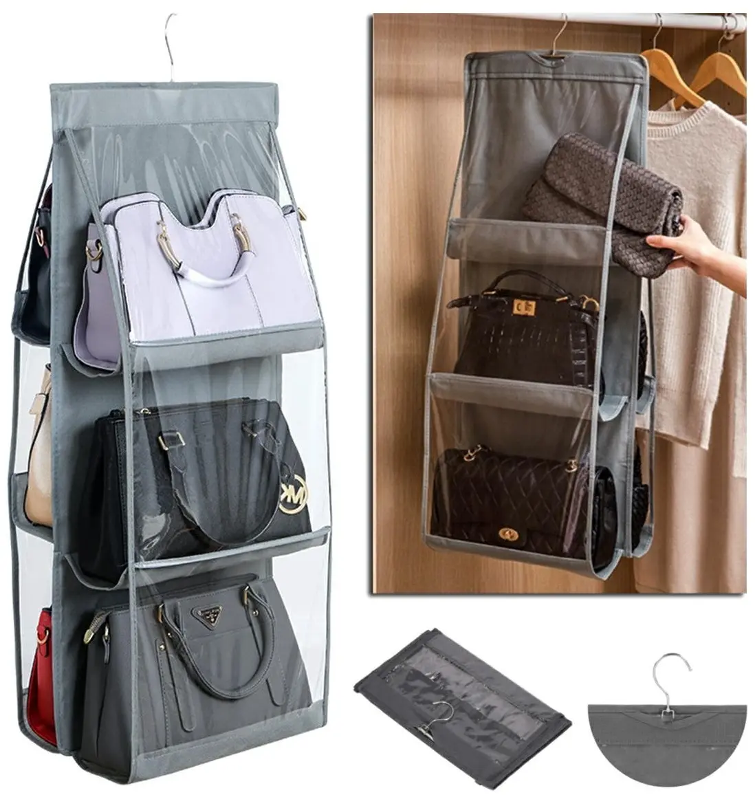 Органайзер для шкафа Aptel AG17D (Grey)