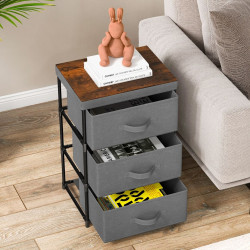 Комод Costway JZ10129GR (Grey) Thumb