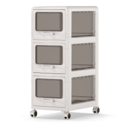 Comoda-organizator Costway JV14286WH-3 (White) Thumb