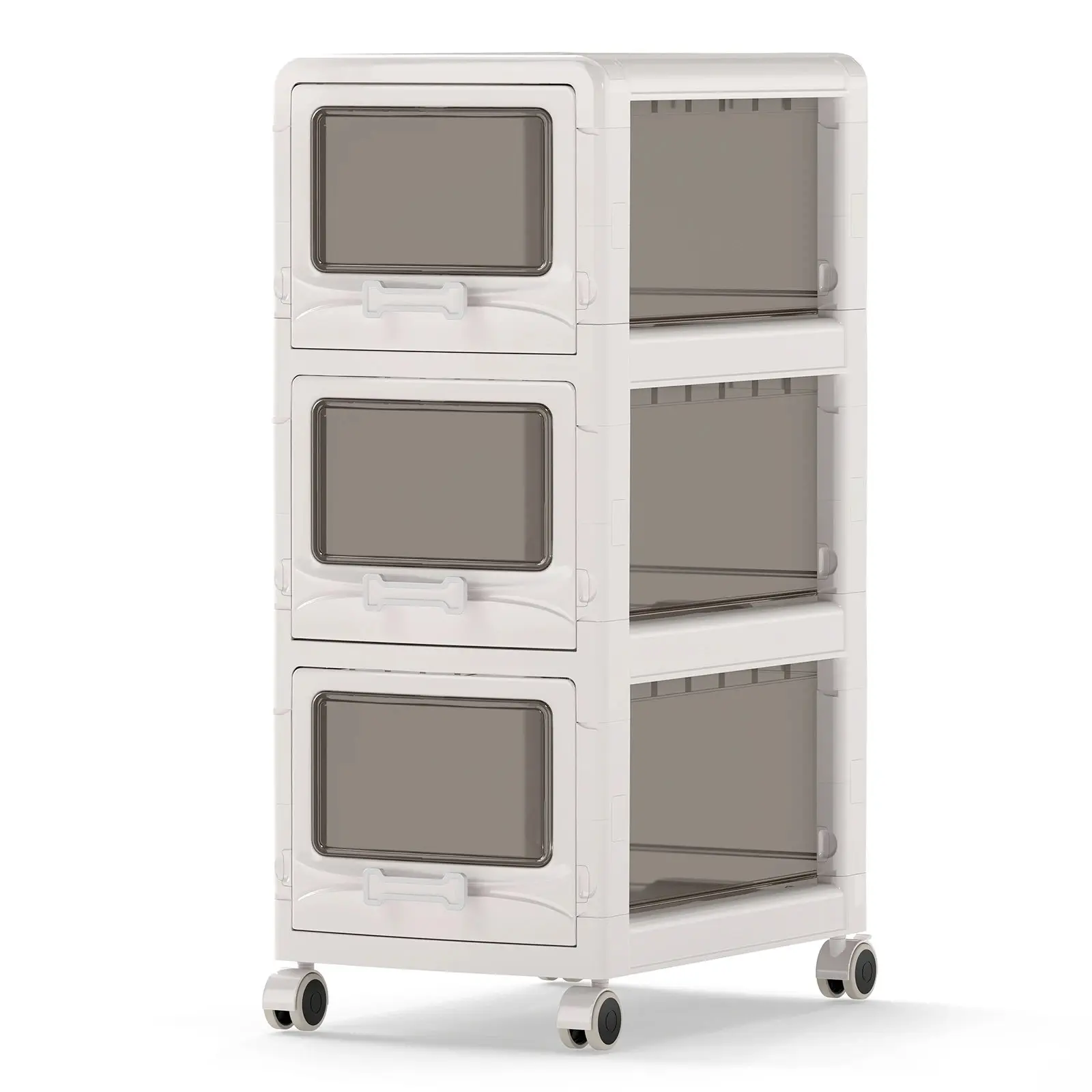 Comoda-organizator Costway JV14286WH-3 (White) - 2