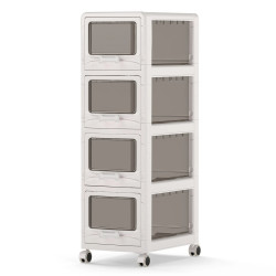 Comoda-organizator Costway JV14286WH-4 (White) Thumb