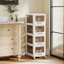 Comoda-organizator Costway JV14286WH-4 (White) Thumb