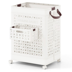 Корзина для белья Costway BA8365WH (White) Thumb