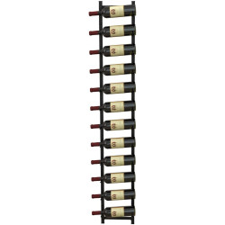 Настенный держатель для бутылок Costway JV13083DK-12 (Black) Thumb