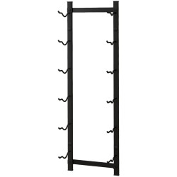 Настенный держатель для бутылок Costway JV13083DK-6 (Black) Thumb