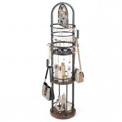 Organizator pentru bijuterii Costway JV13044CF (Brown/Black) Thumb