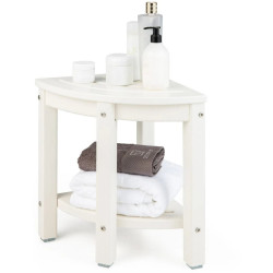 Табурет для ванной Costway BA7860WH (White) Thumb