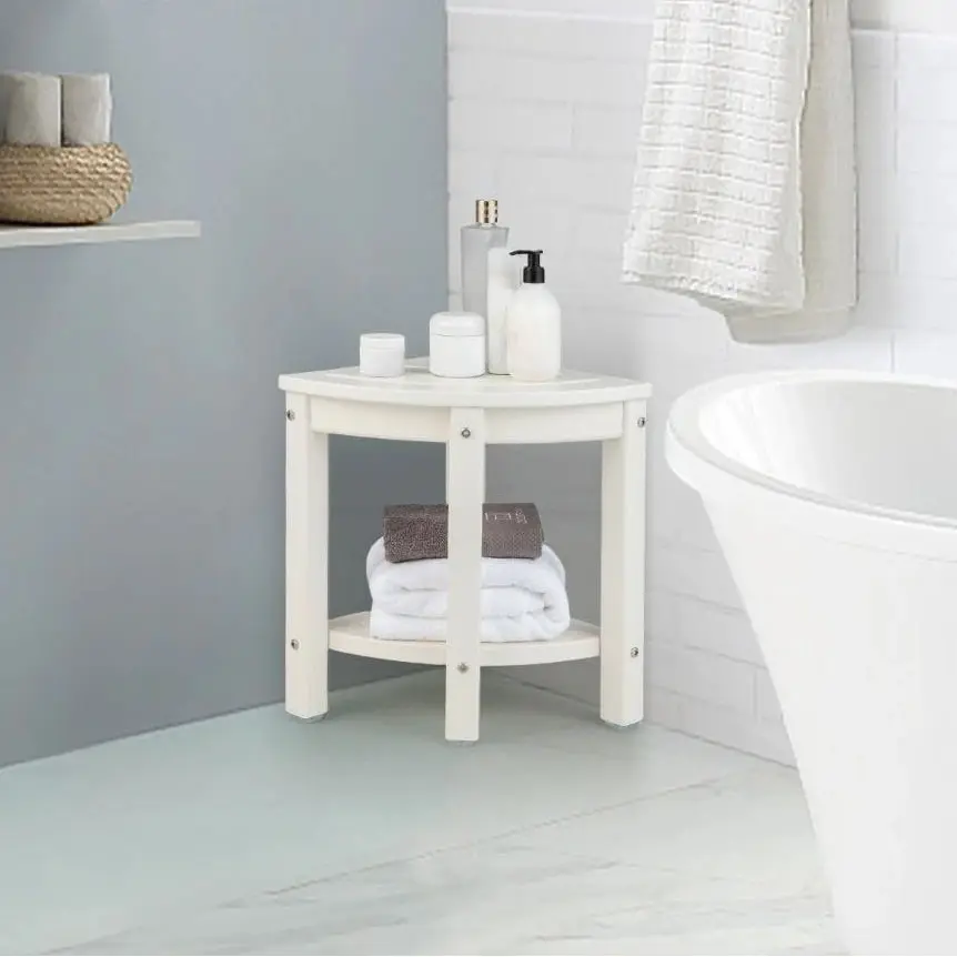 Табурет для ванной Costway BA7860WH (White)