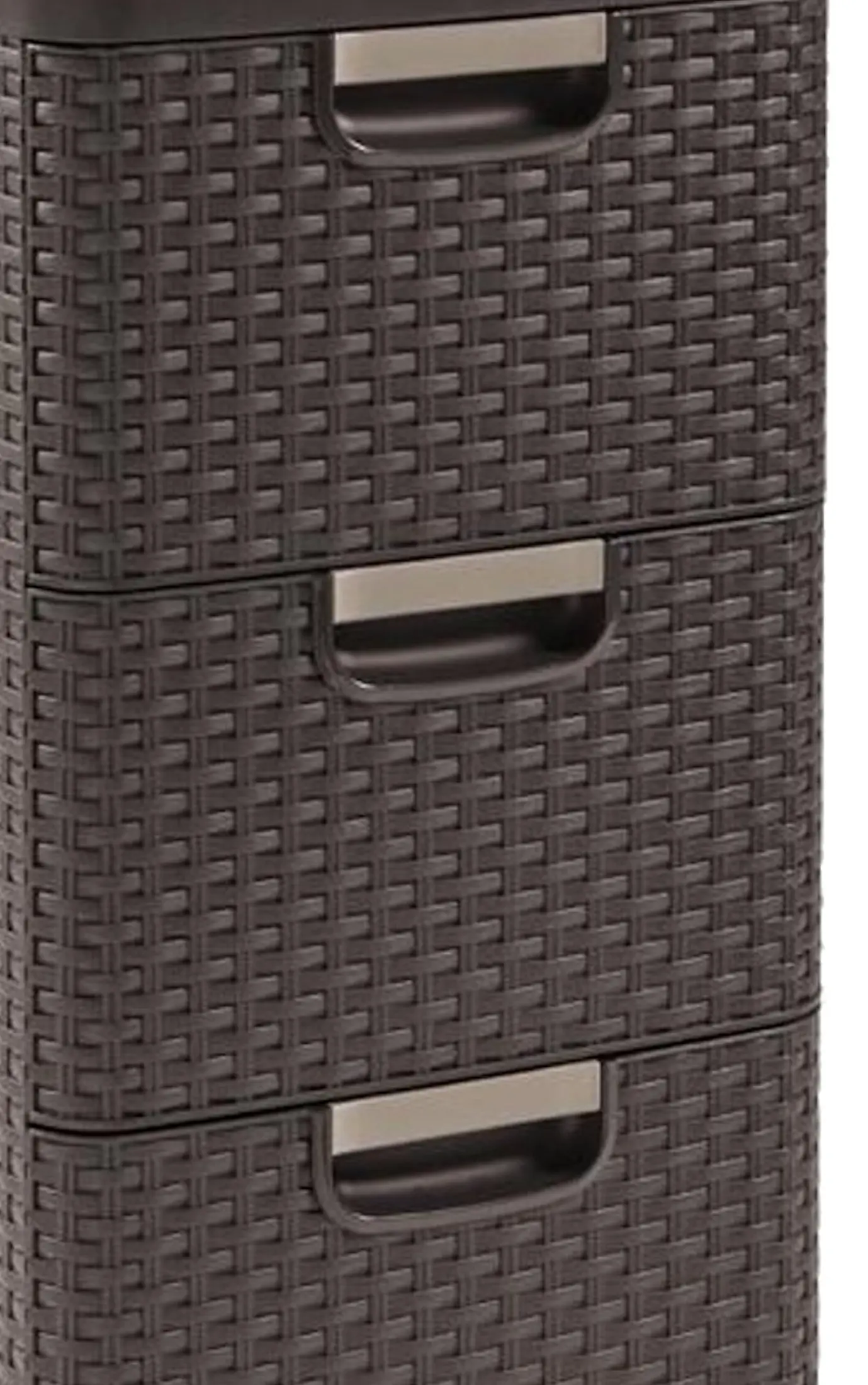 Comod Curver Style 33x79x38 4 sertare (Dark Brown) - 3