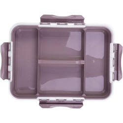 Контейнер с крышкой Econova Grand Box 20L (Transparent/Brown) Thumb