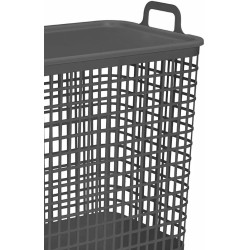 Cos pentru rufe cu capac Econova Kobo 35L (Grey) Thumb