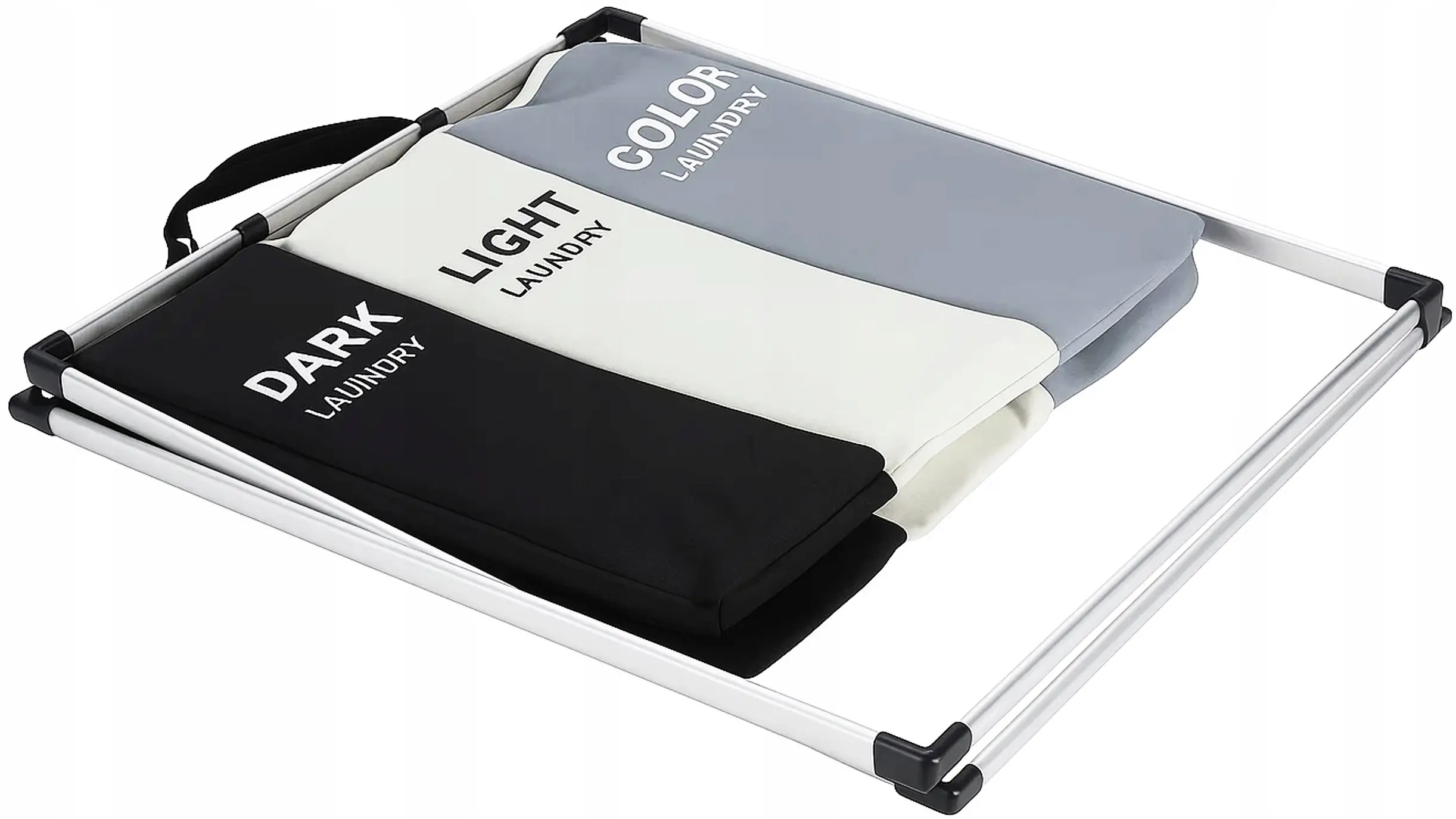 Cos de sortare rufe Gotel M13D4 (Black/White/Grey)