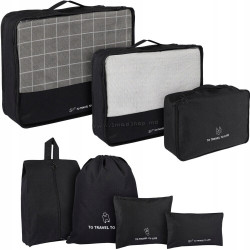 Set de organizatoare de călătorie Gotel M13G (Black)