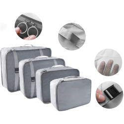 Set de organizatoare de călătorie Gotel M13I (Grey) Thumb