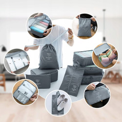 Set de organizatoare de călătorie Gotel M13I (Grey) Thumb