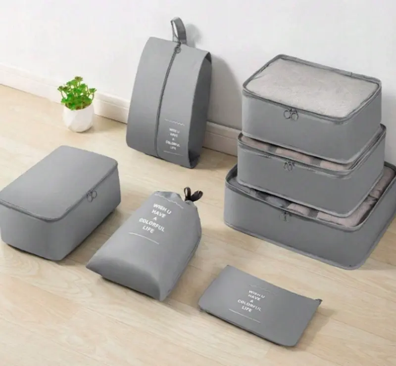 Set de organizatoare de călătorie Gotel M13I (Grey)